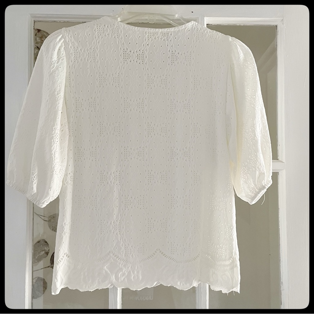 {Urban Romantics} Eyelet Lace Top - Picture 2 of 5